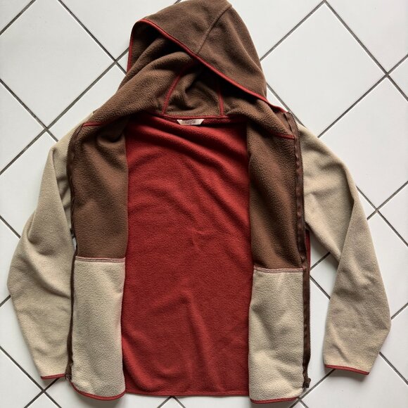 Mudo colour-blocked, zip-up fleece sweatshirt (M) - Picture 8 of 12